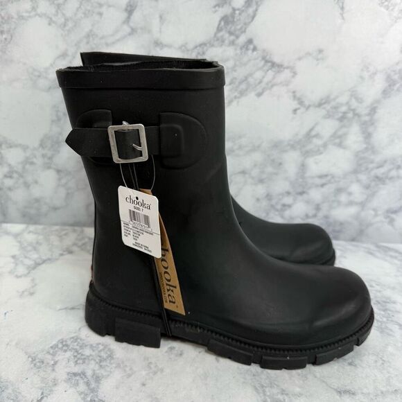 Chooka Women’s Rain Boots sz 7 Waterpoof NEW # K827 - Picture 5 of 11